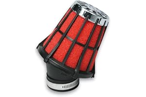 MALOSSI SPA FILTRO ARIA E5 DIAMETRO 38 PER CARBURATORI PHVA/PHBN 12-14-16-17,5-MIKUNI NERO