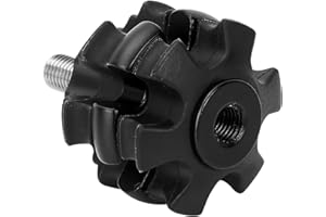 BEDIFFER Stabilizzatore per arco composto, stabilizzatore per tiro con l'arco stabile universale per l'allenamento(Nero)