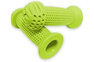 FRSOHEWIN Manopole per bicicletta per bambini, impugnature ergonomiche, in gomma, antiscivolo, per bambini, bicicletta, 1 paio di bici da città, 100 mm, colore nero