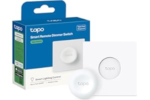 Tapo S200D Smart Wireless Remote Dimmer Switch, Multiple Locations Control, Customized Actions, Battery Included, Flexible Mounting, Easy Setup, For Indoor Home Lighting, Livingroom, Bedroom