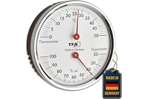 TFA-Dostmann TFA 45.2041.42 - Termómetro e higrómetro para un Mejor Ambiente y Vivienda