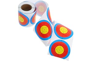 Happyyami Pegatinas De Tiro 76mm 200 Unidades Papel Adhesivo para Entrenamiento De Dianas