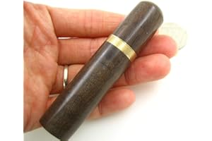 VOMONO Sewing Needle case Wooden Needle Container Embroidery Mending Needle case Holder Organizer