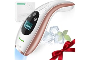 ‎NARTOV IPL Geräte Haarentfernung,Haarentfernungsgerät für Männer und Frauen,Laser Haarentfernung Sapphire Eiskühlend Schmerzlose,mit 999.999 Lichtimpulse für Gesicht,Körper,Achseln,Bikinizone