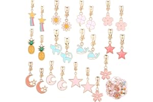 SUSSURRO 12 Pairs Clip on Earrings Dress up Princess Jewelry Accessories for Little Girls Kids Toddler Party Favors Birthdays Day Gift