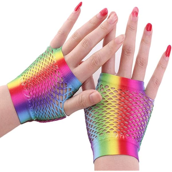 Fischnetz Handschuhe Fingerlose Netz Mesh Handschuh Produktbild-Vorschau 10