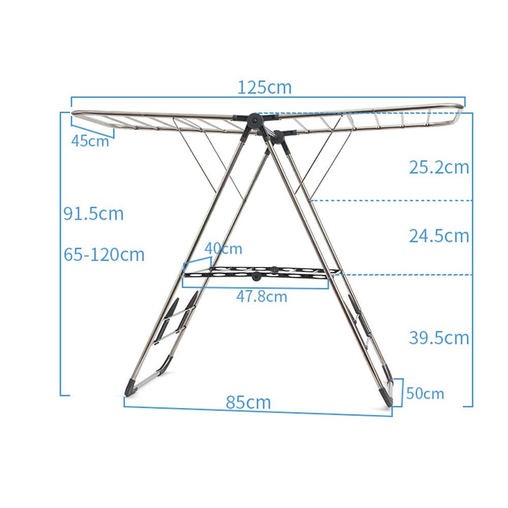 Versione-in-Acciaio-Inossidabile-dello-stendino-Pieghevole-a-Doppia-Anta-a-Telaio-Pieghevole-stendino-Multifunzionale
