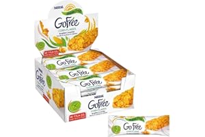 GENERICO Go Free Corn Flakes Barrette di Cereali Integrali Senza Glutine, 12 pezzi da 22g