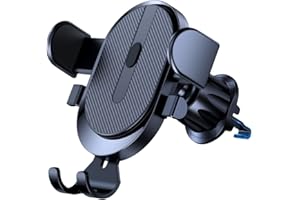 TOPK Car Phone Holder, 2023 Upgraded Phone Holder for Car with Hook Clip Air Vent Car Mount 360° Rotation Universal Mobile Phone Mount