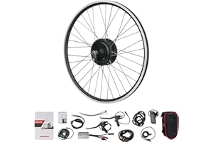 BMS TECH FOR FUTURE BMS TECH 20" 26" 27.5"700C Front/Rear E-Bike Wheel Hub 36V 250W 500W /48V 1000W Motor Conversion Kit for Electric Bicycle