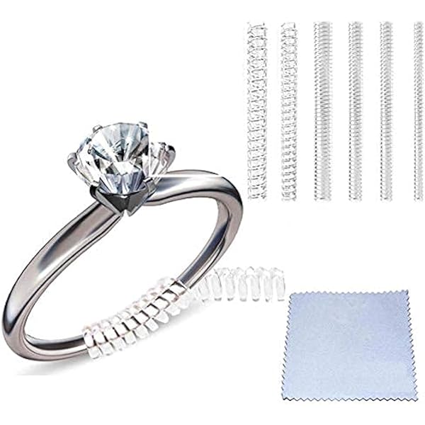 リングセット ThunderFit Women's Silicone Wedding Rings, Rubber Engagement