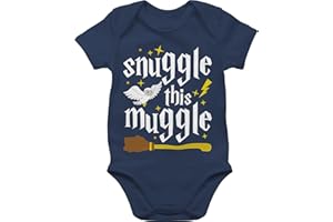 Shirtracer - Baby Body Junge Mädchen - Strampler & - Snuggle This Muggle Harry