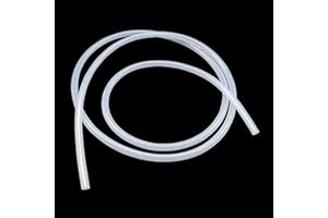 iMeistek Silicone Tube, Flexible Food Grade Silicone Hose, 10 mm ID x 13 mm OD, Length 3 Meters, Water Air Hose Pipe, for Pump Transfer