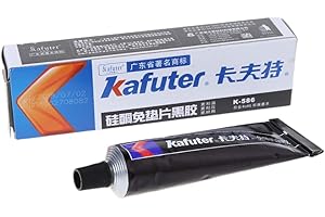 K-586 Colle de réparation de pneu en silicone noir étanche pour voiture moto vélo