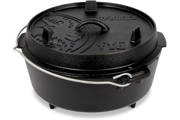 Petromax Camp-Kitchen PE Dutch Oven FT6 Black