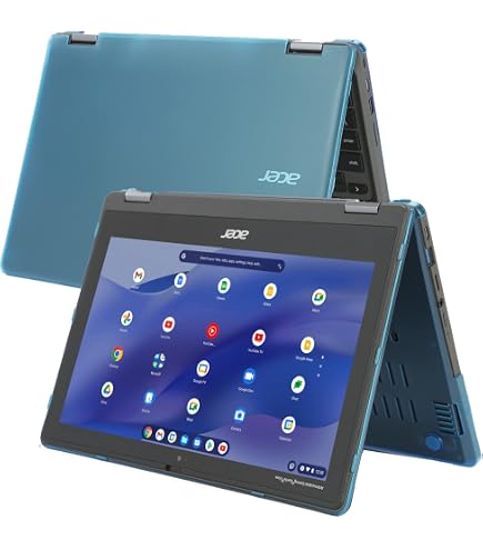 mCover Custodia compatibile SOLO per computer notebook Acer Chromebook 314 CB314-1H / C933 / C933T serie 14 2020~2022 (NON adatta ad altri modelli Acer) - Verde