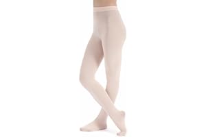 tanzmuster ® Ballettstrumpfhose Mädchen - Lena - (Gr. 92-170) kein Kratzen und Rutschen, äußerst strapazierfähig (keine Laufmaschen), Strumpfhose fürs Kinder Ballett