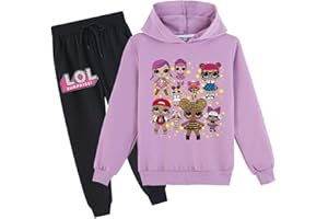Erichman Frühling Herbst Nette Mädchen Pullover Sweatshirt Anzug Trainingsanzug Sets Hoodie und Jogginghose Anzug für Kinder
