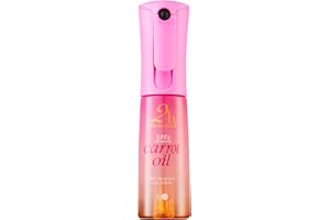 2bTanned Carrot Oil SPF 6 Dry Tanning Spray (100ml Travel Size), Tanning Accelerator with Sunscreen, Tyrosine and Vitamin A & E, UVA & UVB Protection, Sweet Vanilla Scent