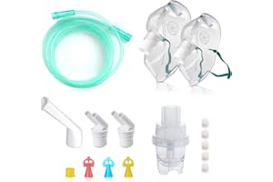 Hangsun CN560/CN680 Nébuliseurs Inhalateur Embout et Masque et accessoires pour les Enfants et les Adultes