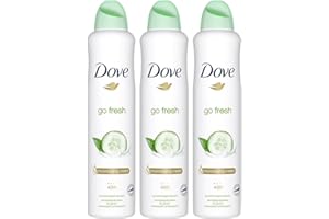 Desodorante en aerosol Dove Go Fresh, de pepino, antitranspirante
