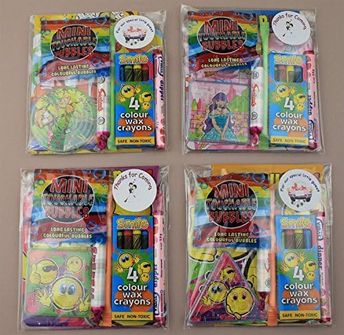 Childrens Personalised Wedding Activity Pack Favour Gift Party Bag / Kids Packs (Special Little Guest, Girls)