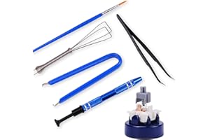 Byhoo Keyboard Lube Kits 6PCS with MX Switch Opener, Stem Holder, Keycap Puller, Switch Puller & Lube Brush, Switch Lube Tools for Mechanical Keyboard Customization, Key Switch Opener for MX Switches