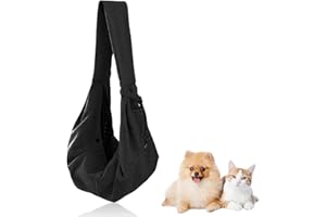 XIMINWZM Puppy Sling Dog Carriers, Dog Carriers for Small Dogs, Dog Sling Puppy Carrier, Small Carry for Outings Pet Bag for Smalls Dogs and Cats, Outdoor Walking Travel