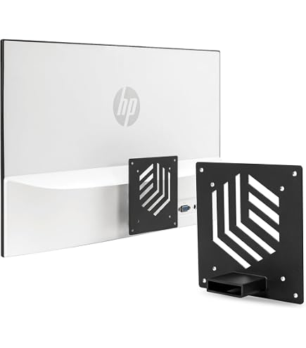 VESA Adapter Halterung Für LG Monitore – Kompatibel Mit 24MP58VQ, 27MP58VQ U.a., 75x75 Mm & 100x100 Mm