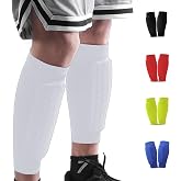 BIRDDIE Protège Tibias de Football Shin Guards Manchon de Protection des Mollets avec de Longs Coussinets Cellulaires Protect