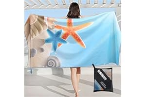 LANHUIYY telo da mare in microfibra-telo mare grande-telo mare antisabbia，ultra morbido,telo mare donna.ad Asciugatura Rapida，Teli mare e piscina，160x80cm.