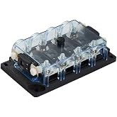 Offgridtec&reg; 4 Mega-Fuse Fuse Compartments with Spare Fuse Holder