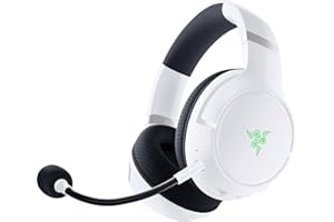 ‎RAZER Razer Kaira Pro für Xbox - Kabelloses Headset für Xbox Series X und Mobiles Xbox-Gaming (TriForce Titanium 50mm Treiber, HyperClear Supercardioid Mikrofon, Dediziertes Mikrofon) Mercury Weiß