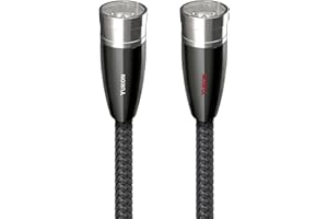 AudioQuest Yukon XLR kabel audio, 3-biegunowy, 1,5 m, czarny