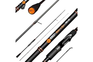 Zeck Predator Vertic & Spin Rute 1,90m 40g - Spinnrute für Barsche & Zander, Vertikalrute zum Vertikalangeln, Raubfischrute, Angelrute zum Raubfischangeln