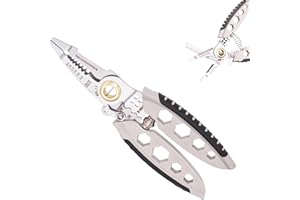 WIWIDANG New Upgrade Multi-Purpose Professional Wire Stripping Tool, 1/2Pcs 7-Inch multipurpose wire stripper, Electrical Wire Cutter (1)