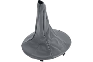 GUOYOU Gear Shift Knob Gaiter Boot Cover, Leather Stick Shift Boot, Shift Accessories, for Fiat Panda 2003-2012 500 500C 2007-2013