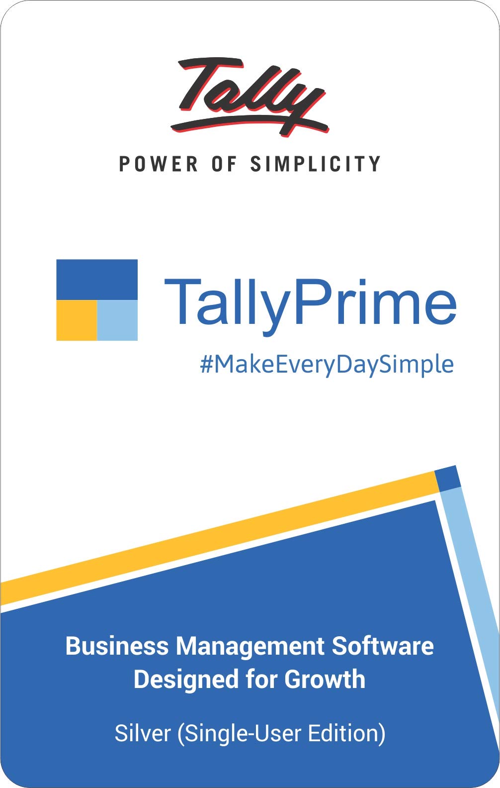 Tally Solutions TallyPrime GST Ready (Single User - Perpetual).
