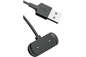 Yaekea 3.3ft Charger for Amazfit Bip 5,Bip 3 Pro,Bip U Pro,Gts 4 Mini,Gts 2/2 Mini/2e,GTR Mini,GTR 2/2e,T-Rex Pro,USB Replacement Magnetic Watch Charger for Amazfit Accessories