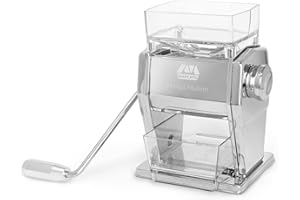 Marcato Mulino Macina Cereali, Acciaio e Alluminio, Argento, Linea Premium.