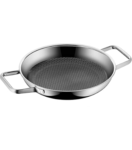 WMF Glasdeckel 24 Cm Mit Metallknauf – Hitzebeständig, Spülmaschinengeeignet, Für Töpfe & Pfannen