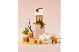 RESAES RESISTANT AND AESTHETIC Perfume Eclaire 100ML, Perfume Árabe para Mujer de Larga Duración, Eau da Parfum Importado desde Dubái, Incluye Atomizador Recargable 5ML, Fragancia Floral y Dulce (Eclaire)