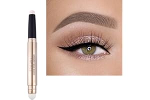 ‎LUCOSS Lucoss Doppelseitiger Lidschattenstift – Eyeshadow Stick Highlighter-Lidschattenstift,Schimmernder Und Matter Eyeliner-Stift, Geschenk Für Mädchen Und Frauen (A2)
