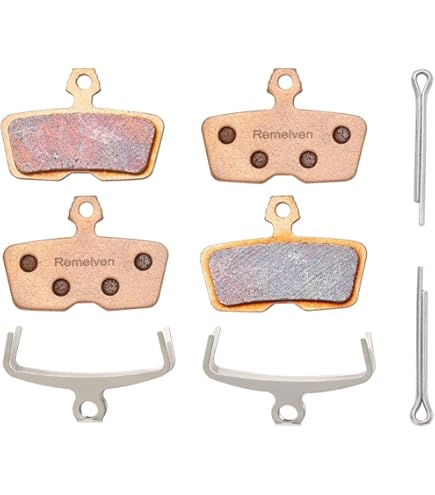 ブレーキパーツ Alligator Turbo Disc Brake Pads For HD-M745/M735, HD-E725, TRP Slare T4/ G-Spec, 2 Packs, AR2439 Alligator Turbo Disc Brake Pads Fits Tektro 4 Piston HD-M745/M735