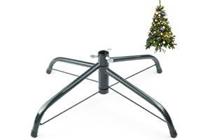 VFZILH 40cm Metall Weihnachtsbaumständer,Universeller Christbaumständer für künstliche Bäume 60–300cm,Robuster Weihnachtsbaum Ständer bis 50kg,Faltbarer Baumständer Weihnachten,Christmas Tree Stand