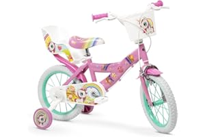 TOIMSA Bicicleta Unicornio 14" (4/6 años)