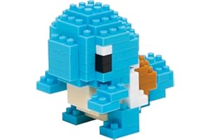 nanoblock NBPM004 Pokemon Squirtle, Blue, Bandai