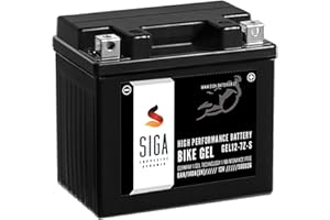 SIGA IMPULSIVE DYNAMIK SIGA GEL Motorradbatterie 12V 6Ah 140A/EN Gel Batterie YTZ7S Gel12-7Z-S TTZ7S-BS YTZ7S-4