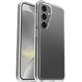 OtterBox Symmetry Clear Samsung Galaxy S24 i&ccedil;in kılıf, darbeye dayanıklı, d&uuml;şmeye dayanıklı, ince koruyucu kılıf, askeri stan