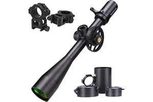 WestHunter Optics TD-S 8-32x50 SFIR Precisión Miras Telescópicas, Tubo de 30 mm, Segundo Plano Focal Iluminación Rojo 1/8 Moa, Exclusivo para Competiciones Deportivas de Larga Distancia